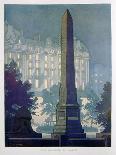 Two Monuments of London, Advert for the Hotel Cecil, 1925-W Welsh-Giclee Print