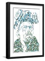 W White-Cristian Mielu-Framed Art Print