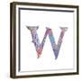 W-Green Girl-Framed Giclee Print