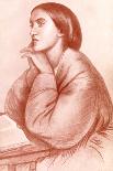 Christina Georgina Rossetti, English Poet-WA Mansell-Giclee Print