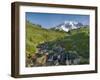 Wa, Mount Rainier National Park, Mount Rainier and Edith Creek-Jamie And Judy Wild-Framed Photographic Print