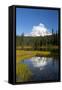 Wa, Mount Rainier National Park, Mount Rainier Reflected in Reflection Lake-Jamie And Judy Wild-Framed Stretched Canvas