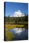 Wa, Mount Rainier National Park, Mount Rainier Reflected in Reflection Lake-Jamie And Judy Wild-Stretched Canvas