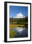 Wa, Mount Rainier National Park, Mount Rainier Reflected in Reflection Lake-Jamie And Judy Wild-Framed Photographic Print