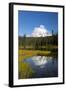 Wa, Mount Rainier National Park, Mount Rainier Reflected in Reflection Lake-Jamie And Judy Wild-Framed Photographic Print