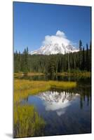 Wa, Mount Rainier National Park, Mount Rainier Reflected in Reflection Lake-Jamie And Judy Wild-Mounted Photographic Print