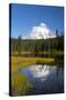 Wa, Mount Rainier National Park, Mount Rainier Reflected in Reflection Lake-Jamie And Judy Wild-Stretched Canvas