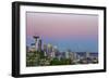 Wa, Seattle, Skyline View from Kerry Park, with Mount Rainier-Jamie And Judy Wild-Framed Photographic Print