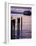 Wa State Ferry Coming in to Dock, Seattle, Washington, USA-Lawrence Worcester-Framed Photographic Print