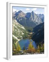 Wa, Wenatchee National Forest, Lake Ann-Jamie And Judy Wild-Framed Premium Photographic Print