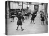 WAAF Fitness Training During World War Ii-Robert Hunt-Stretched Canvas