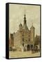 Waag-Willem II Steelink-Framed Stretched Canvas