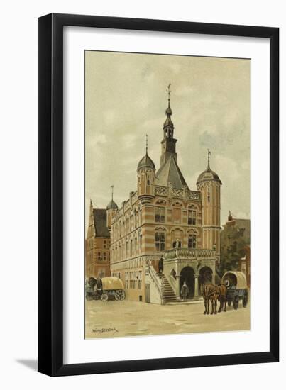 Waag-Willem II Steelink-Framed Giclee Print