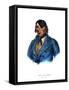 Waapashaw, a Sioux chief-Charles Bird King-Framed Stretched Canvas