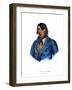 Waapashaw, a Sioux chief-Charles Bird King-Framed Giclee Print