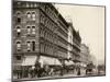 Wabash Avenue at the Corner of Madison Street, Downtown Chicago, 1890s-null-Mounted Giclee Print