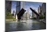 Wabash Avenue Bridge Chicago-null-Mounted Art Print