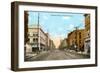 Wabash Avenue, Terre Haute, Indiana-null-Framed Art Print