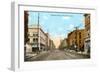 Wabash Avenue, Terre Haute, Indiana-null-Framed Art Print