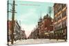 Wabash Avenue, Terre Haute, Indiana-null-Stretched Canvas