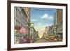 Wabash Avenue, Terre Haute-null-Framed Art Print