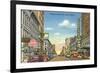 Wabash Avenue, Terre Haute-null-Framed Art Print