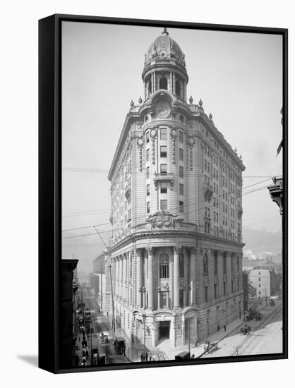 Wabash Station, Pittsburg, Pa.-null-Framed Stretched Canvas