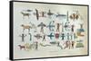 Wabeno Songs, from 'Information Respecting the History, Condition and Prospects of the Indian…-Seth Eastman-Framed Stretched Canvas