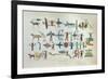 Wabeno Songs, from 'Information Respecting the History, Condition and Prospects of the Indian…-Seth Eastman-Framed Premium Giclee Print