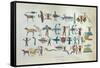 Wabeno Songs, from 'Information Respecting the History, Condition and Prospects of the Indian…-Seth Eastman-Framed Stretched Canvas