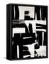 Wabi Sabi Black and White Abstract-Iris Lehnhardt-Framed Stretched Canvas