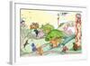 Wacky Fairy Tales - Humpty Dumpty-Marsha Winborn-Framed Giclee Print