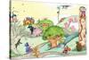 Wacky Fairy Tales - Humpty Dumpty-Marsha Winborn-Stretched Canvas