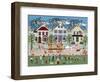 Wacky Jack's Traveling Circus Parade-Susan Henke Fine Art-Framed Giclee Print