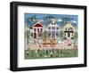 Wacky Jack's Traveling Circus Parade-Susan Henke Fine Art-Framed Giclee Print