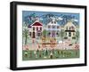 Wacky Jack's Traveling Circus Parade-Susan Henke Fine Art-Framed Giclee Print