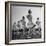 WACs Doing Daily Calisthenics Exercises-Marie Hansen-Framed Photographic Print