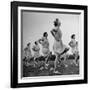 WACs Doing Daily Calisthenics Exercises-Marie Hansen-Framed Photographic Print