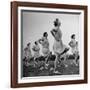 WACs Doing Daily Calisthenics Exercises-Marie Hansen-Framed Photographic Print