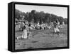 Wacs Playing Game of Softball-null-Framed Stretched Canvas