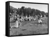Wacs Playing Game of Softball-null-Framed Stretched Canvas