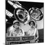 WACs Playing Tubas in Band-Marie Hansen-Mounted Premium Photographic Print