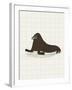 Waddling Walrus-Lisa Stickley-Framed Giclee Print