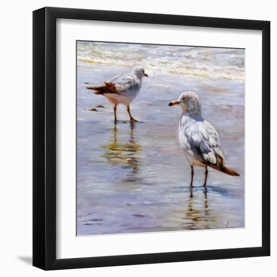 Waders-Lucia Heffernan-Framed Art Print