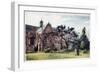 Wadham College from the Garden-William Matthison-Framed Giclee Print