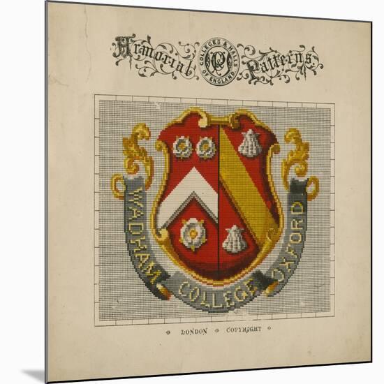 Wadham College Oxford-null-Mounted Giclee Print