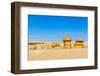 Wadi al Hitan, Faiyum, Egypt. Eroded bluff at Wadi el-Hitan paleontological site.-Emily Wilson-Framed Photographic Print