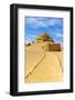 Wadi al Hitan, Faiyum, Egypt. Eroded bluff at Wadi el-Hitan paleontological site.-Emily Wilson-Framed Photographic Print