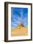 Wadi al Hitan, Faiyum, Egypt. Eroded bluff at Wadi el-Hitan paleontological site.-Emily Wilson-Framed Photographic Print