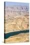 Wadi Al Mujib Dam and lake, Jordan.-Nico Tondini-Stretched Canvas